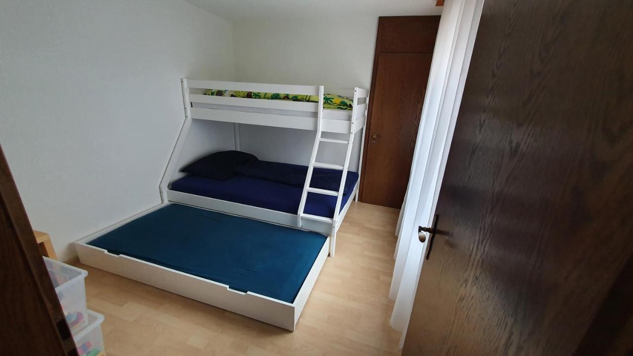 Moderne Wohnung Im Zentrum Von Leukerbad, Haus Topas Luaran gambar